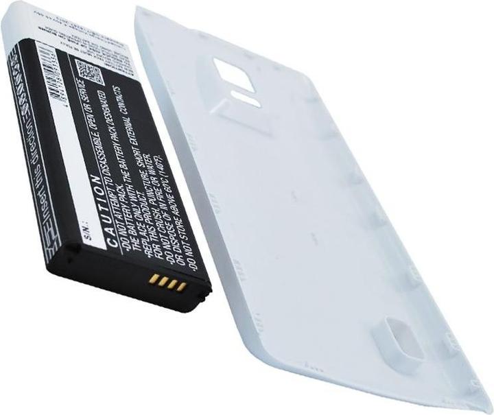 Image du produit CS Cameron Sino Batterie avec couvercle supplémentaire blanc Galaxy Note 4, EB-BN916BBC