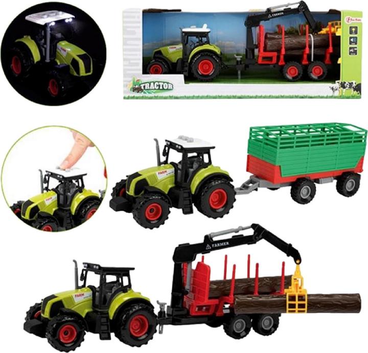 Image du produit Magni Tracteur avec remorque Friction 28654Z