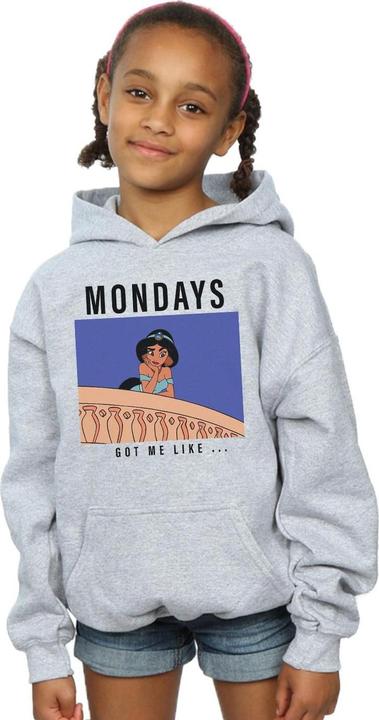 Image du produit Disney Princess - Sweat à capuche JASMINE MONDAYS GOT ME LIKE - Fille (140, 146)