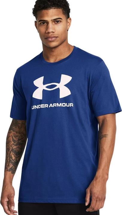 Under Armour Koszulka męska Sportstyle Logo ciemnoniebieska 1382911 432 S (S)