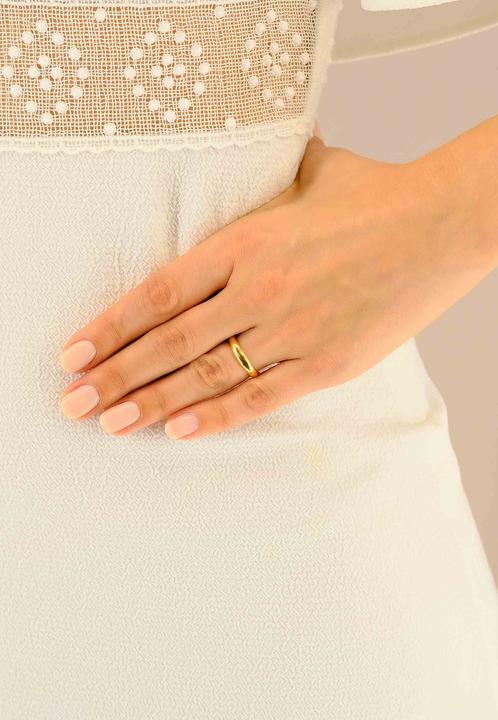 Actual product image Muau Wedding ring (54, 950 Platinum)