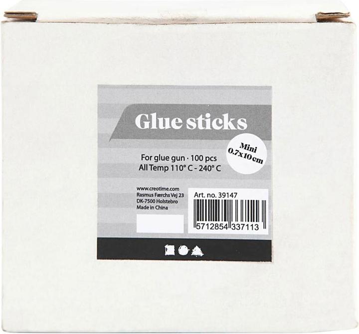 Actual product image Creativ Company Glue sticks gold/green/red/silver, 100 pcs.