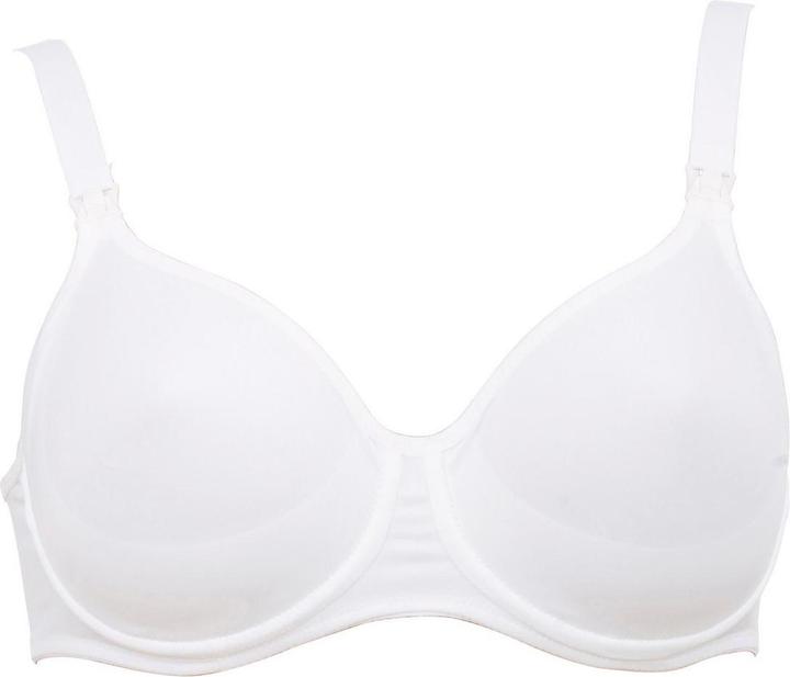 Actual product image Anita Underwired nursing bra, white, size 70 cup D (70 D)