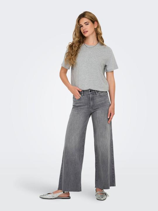Produktbild Only ONLANN-MADISON Hohe Taille Verkürzt Jeans Jeans mit weitem Bein (32)