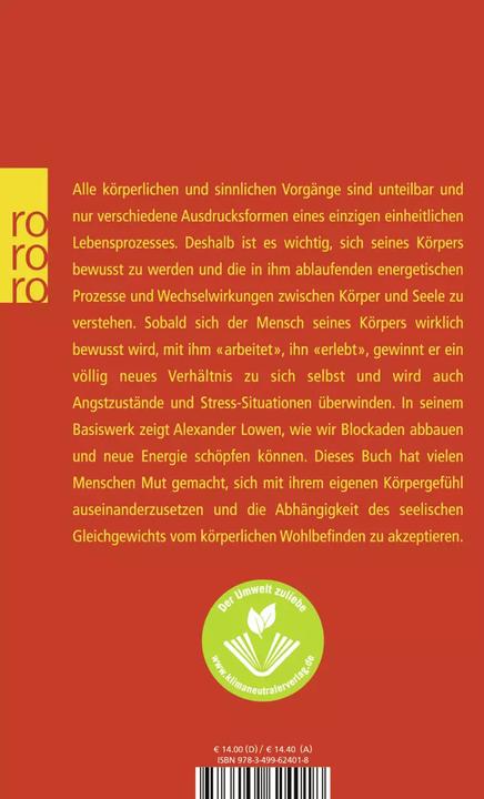 Produktbild Bioenergetik (Deutsch, Alexander Lowen, 2008)