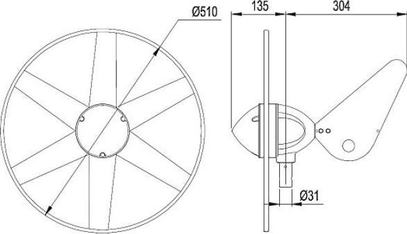 Immagine prodotto Rutland Turbina eolica (Cavo solare)