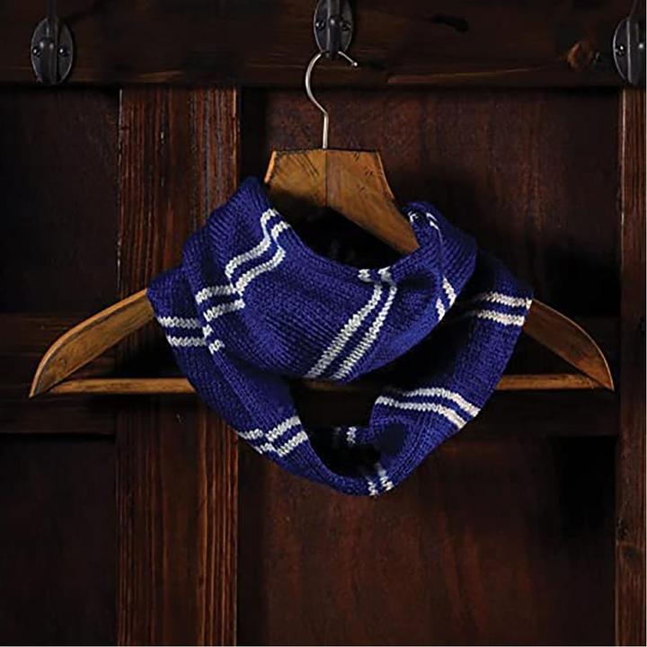 Immagine prodotto Thumbs Up Harry Potter Set per lavorare a maglia Sciarpa a tubo Ravenclaw