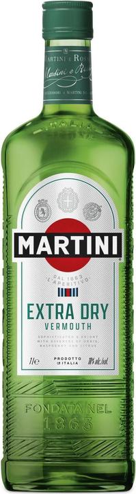 Actual product image Martini Extra Dry (18 years, 18 %, Italy, 1 x 100 cl, Vermouth)