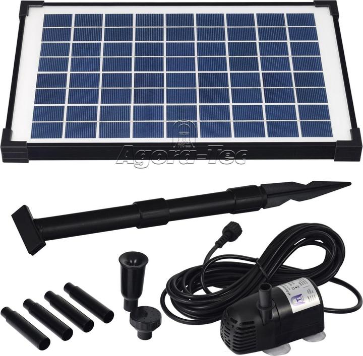 Produktbild Agora-Tec AT-10W Solar Teichpumpe 10 Watt