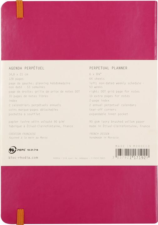 Actual product image Rhodia Notebooks and notebooks Rho (A5, Hardcover)