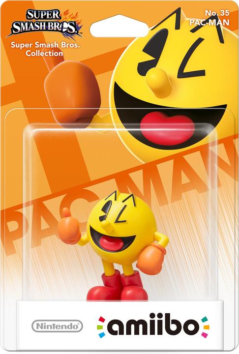 Image du produit Nintendo amiibo Super Smash Bros. personnage n° 35 Pac-Man (Wii U, 2DS, 3DS)