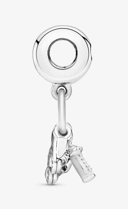 Image du produit Pandora Chaussures Bébé Bouteille et Coeur (Argent 925)