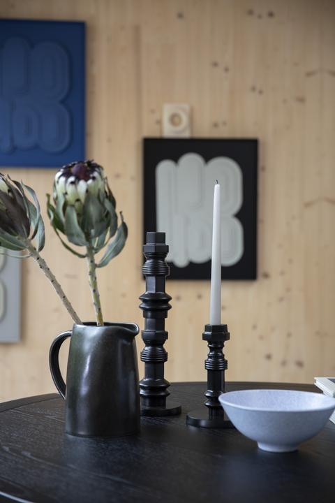 Actual product image Zuiver August Wall Art Black/White