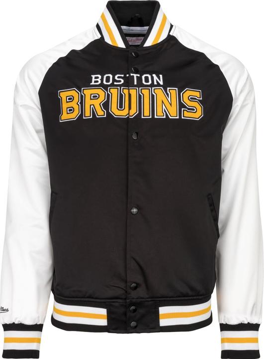 Produktbild Mitchell & Ness M&N Primetime Lightweight Satin Jacke - Boston Bruins - L (L)