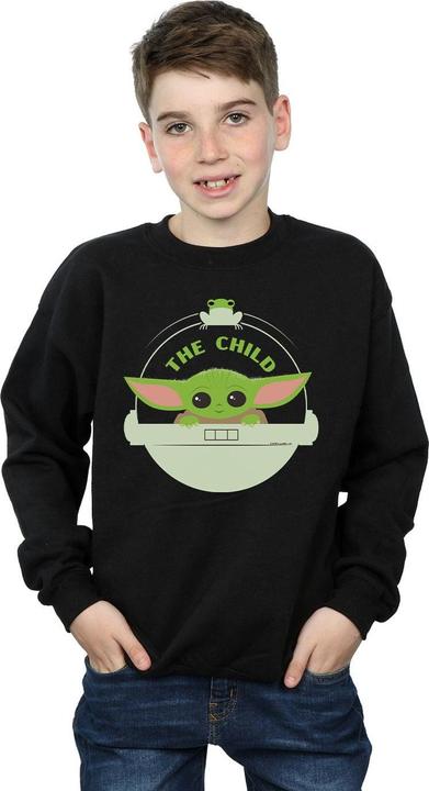 Produktbild Star Wars The Mandalorian The Child And Frog Sweatshirt Jungen (152, 158)