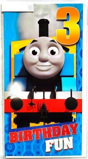 Produktbild Thomas Grusskarte 3 Geburtstag Karton