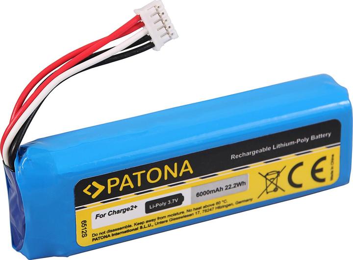 Patona Batteria JBL Charge 2+ (Pellicola di protezione dello schermo)