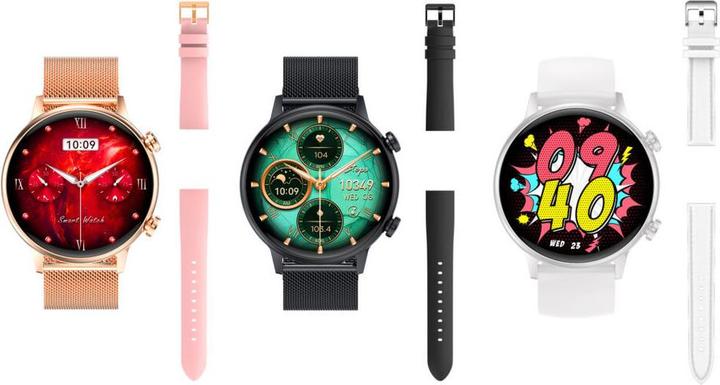 Image du produit Manta Smartwatch damski Alexa Mini czarny (39 mm)