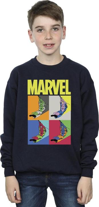 Image du produit - Sweat SPIDER-MAN POP ART - Garçon (140, 146)