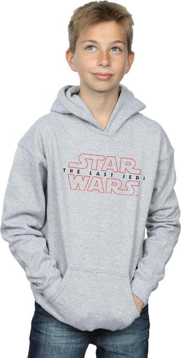 Produktbild Star Wars The Last Jedi Logo Kapuzenpullover Jungen (140, 146)