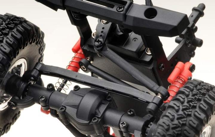 Actual product image Absima 1:18 Micro Crawler Pickup Red RTR (RTR Ready-to-Run)