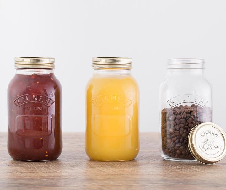 Actual product image Kilner Preserving jar (1 pcs., 1 l)