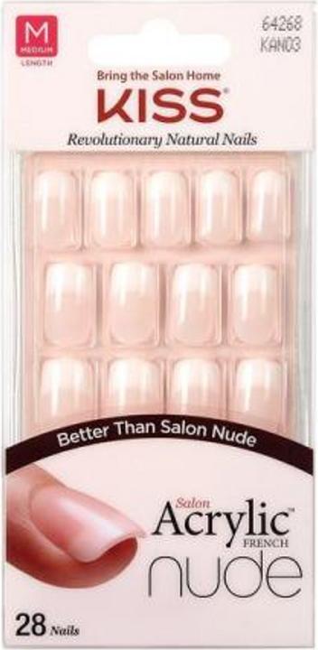 Image du produit KISS Salon Acryl Nude (Ongles artificiels, Nude)