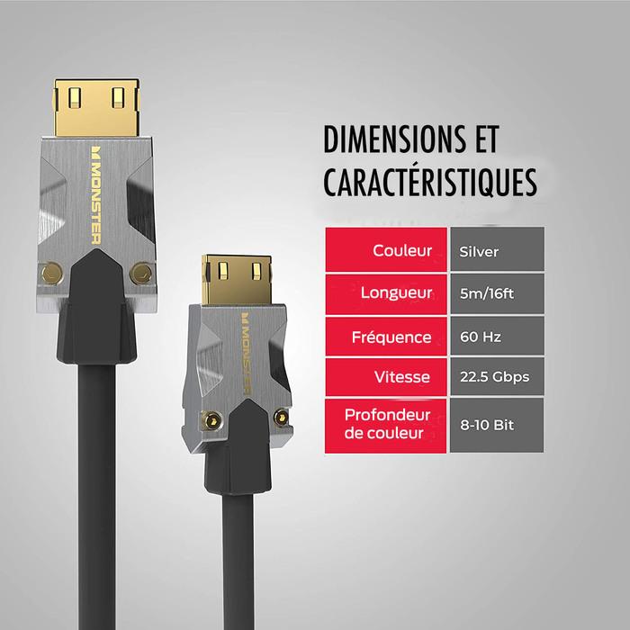 Image du produit Monster M1000 (5 m, HDMI)