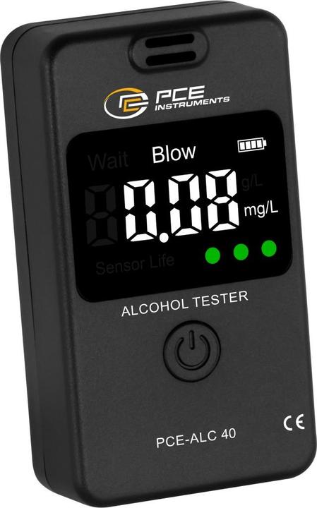 Actual product image PCE Instruments PCE-ALC 40 breathalyser incl. display, various units