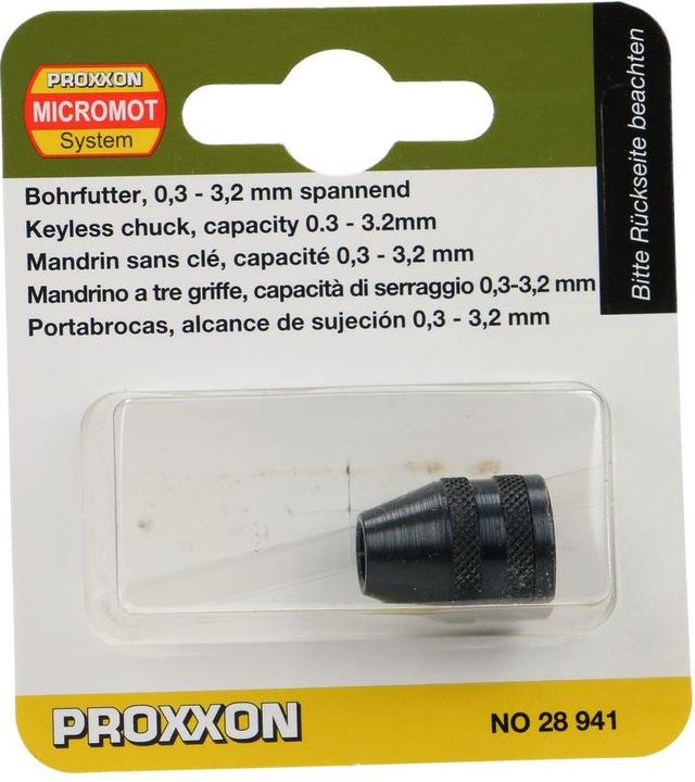 Image du produit Proxxon Mandrin de perceuse à 3 mors