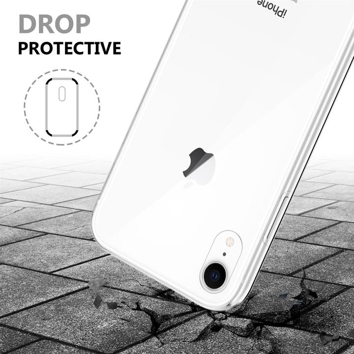 Produktbild Cadorabo TPU 360 Grad Case Cover (Apple iPhone XR)