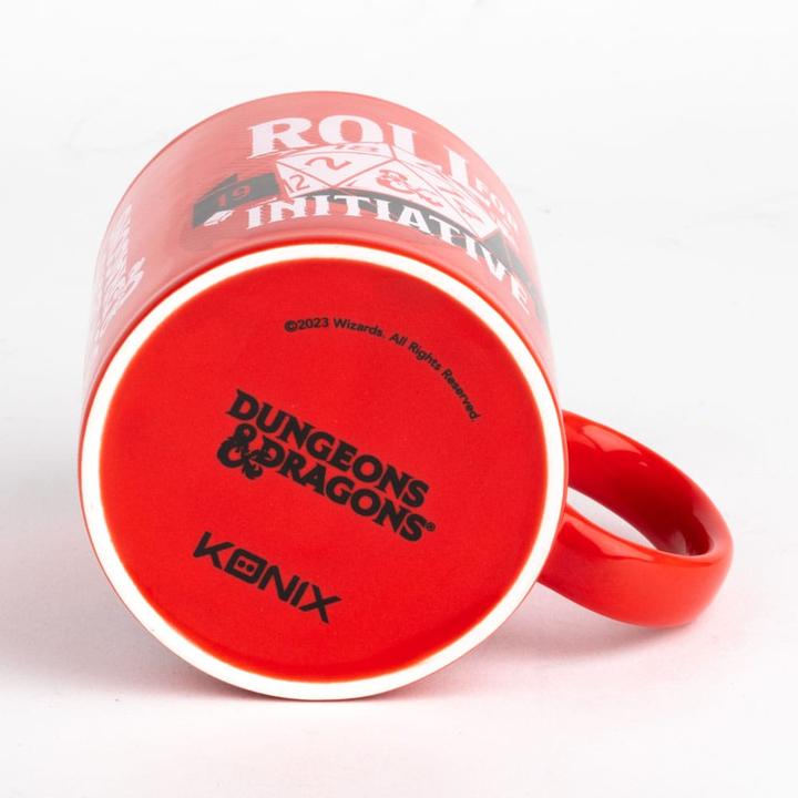 Image du produit Konix Mug Dungeons & Dragons Roll for Initiative 320 ml (320000 ml, 1 x)