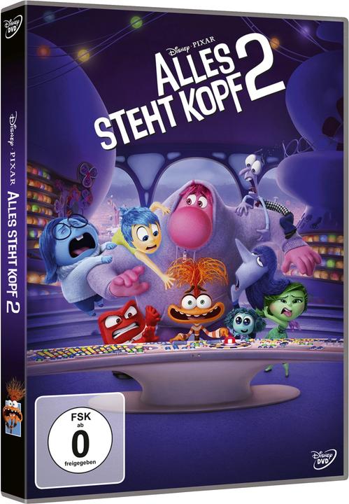 Disney Interactive Studios Alles steht Kopf 2 (DVD, 2024, Deutsch, Englisch)