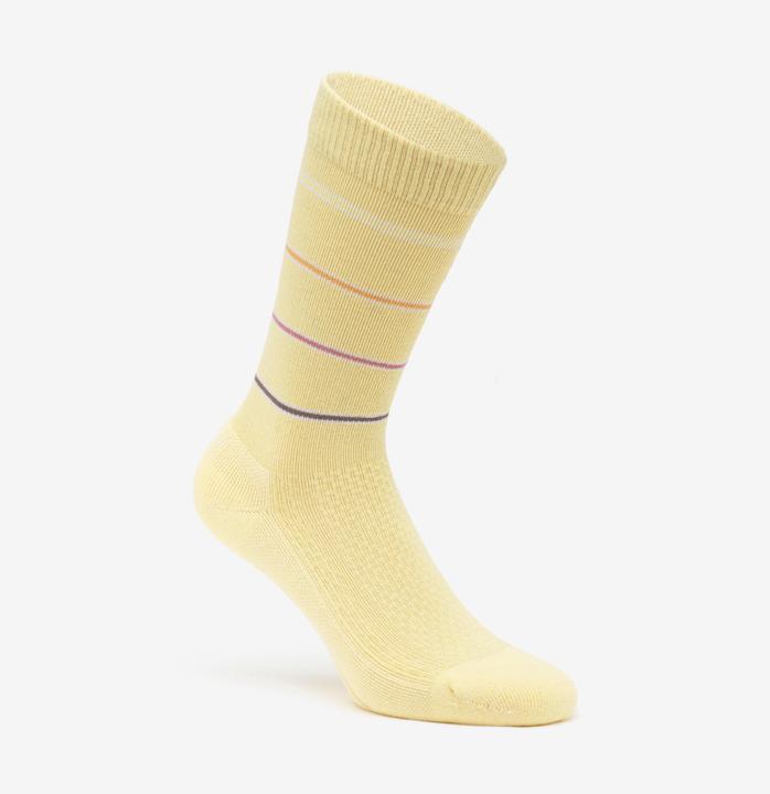 Produktbild Quechua Wandersocken hoch Lyocell & Leinen 2 Paar Hike 100 Lime & Flore (35)