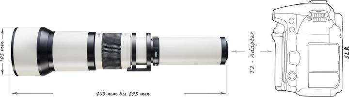 Immagine prodotto Walimex 650-1300/8-16 T2 (T2, Full-frame)