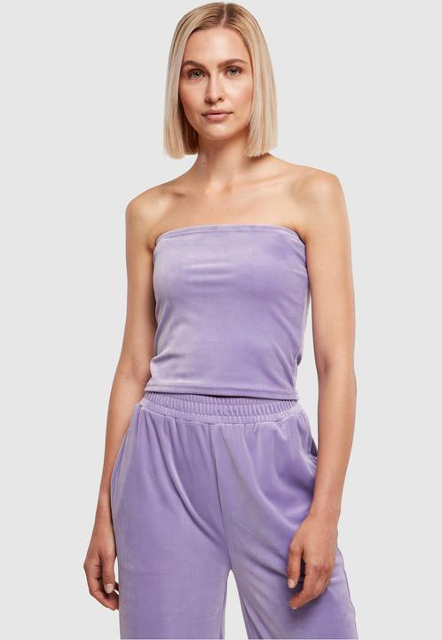 Immagine prodotto Urban Classics Top corto da donna in velluto (M)