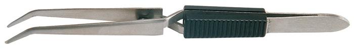 Produktbild Tecwerk Lötkreuzpinzette Gesamtlänge 160 mm gebogene Spitzen Edelstahl