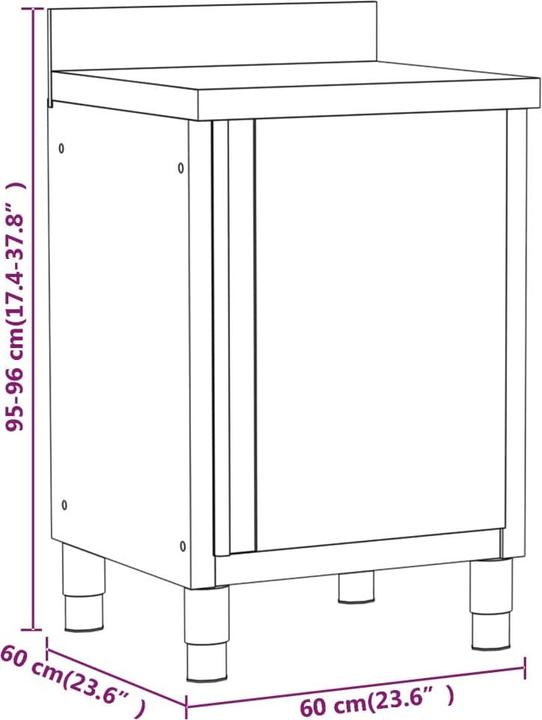 Actual product image VidaXL Kolumbus