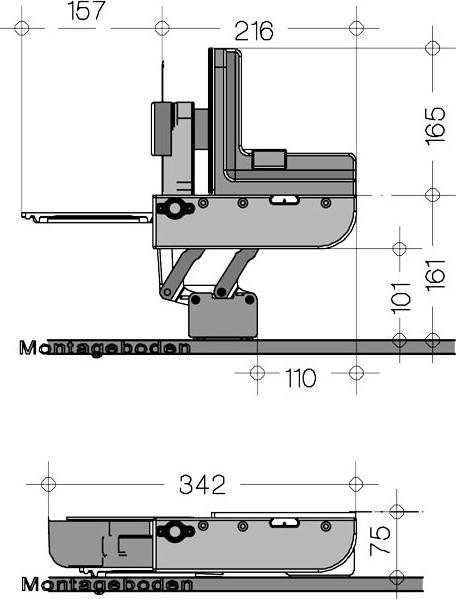 Actual product image Dr. Ritter Built-in slicer AES 72 SR