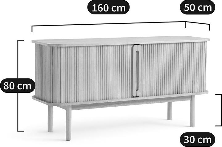 Produktbild La Redoute Interieurs Wapong (160 x 50 x 80 cm)