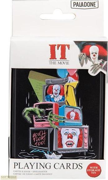 Actual product image Paladone Products Stephen King's Pennywise playing cards