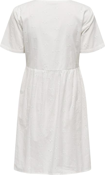 Produktbild JdY Normal geschnitten V-Ausschnitt Voluminöser Armschnitt Midikleid Kleid (XS)