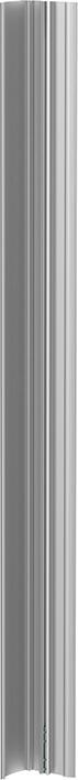 Actual product image Multibrackets Top shelf cable duct 139x1600, aluminium, silver (Duct, 160 cm)