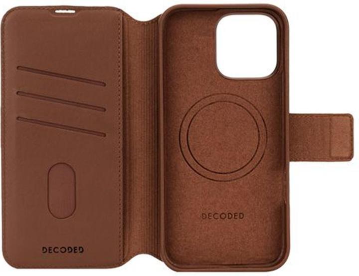 Immagine prodotto Decoded Portafoglio staccabile in pelle - Tan - iPhone 16 Pro Max (Apple iPhone 16 Pro Max)
