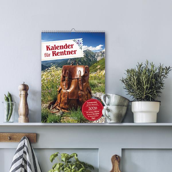 Produktbild Kalender fr Rentner 2026 (Deutsch)