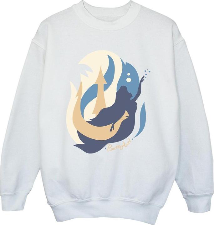 Disney The Little Mermaid Colour Silhouettes Sweatshirt Mädchen