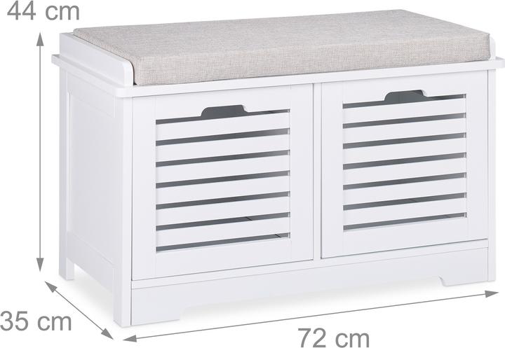 Produktbild Relaxdays Sitzbank (72 cm)
