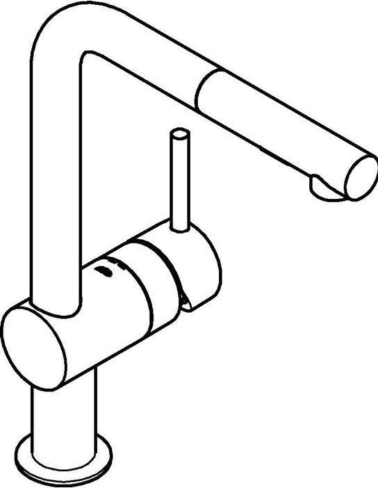Produktbild Grohe Minta Einhand-Spültischbatterie