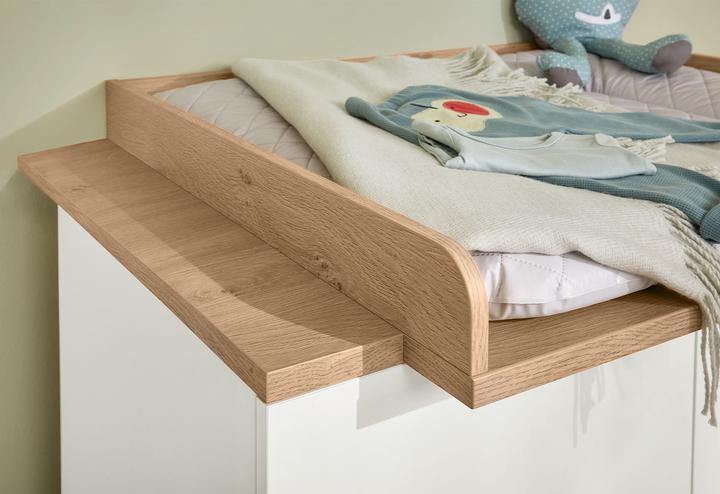 Produktbild Pinolino Kinderzimmer-Set „Linje” breit, 2-tlg. (Wickelkommode)