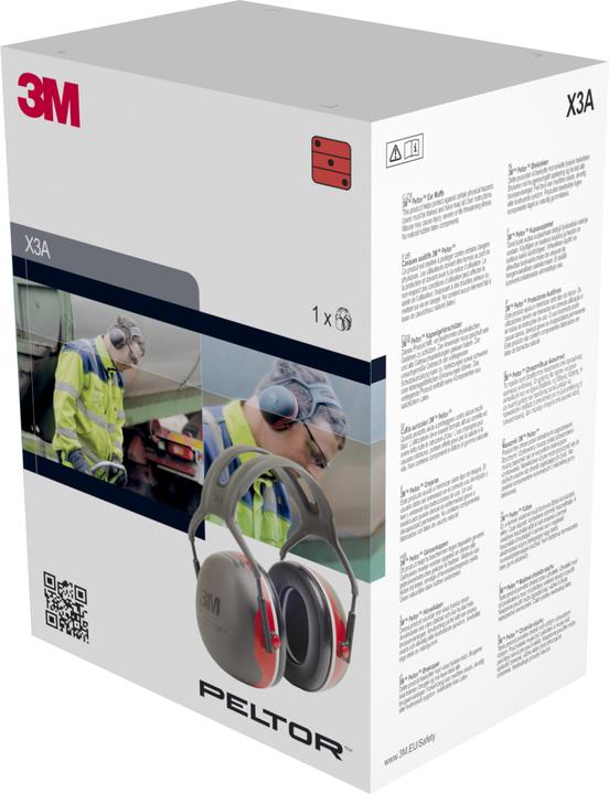 Actual product image 3M Peltor earmuffs X3A SNR 33 dB (1 x)